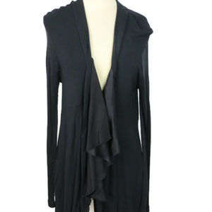 Laquette Sweater Navy Blue Size 2/12 Cardigan Hook